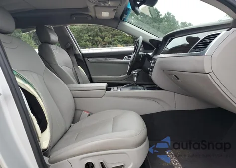 2018 Genesis G80 Base из США, поврежденный, VIN KMHGN4JE1JU239418